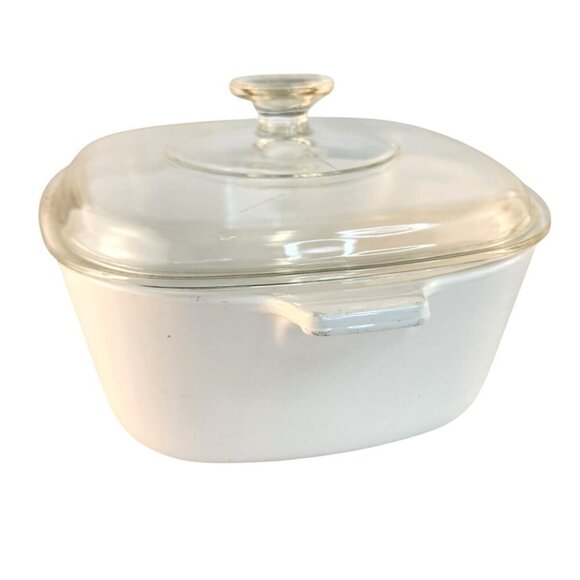 Corning Ware 2.5 Qt Blue Cornflower Casserole Dish With Lid Made In U.S.A. Durab - Picture 4 of 10